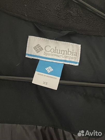 Пуховик columbia xs