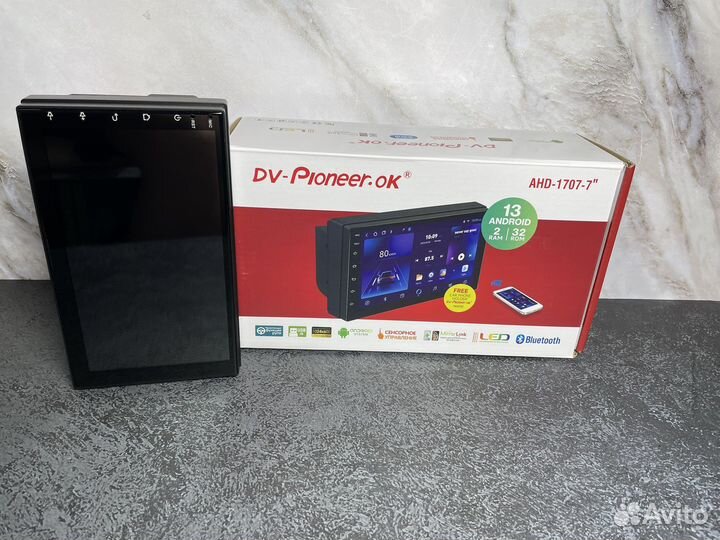 Магнитола на андройде 32/2 пионеер 1707