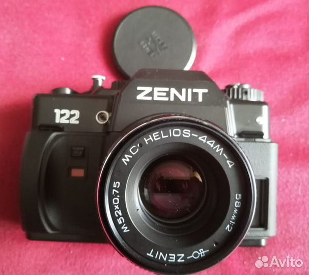 Пленочный фотоаппарат zenit 122+Helios 44m-4