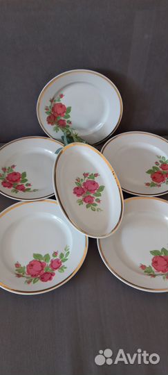 Посуда (тарелки, блюдо) из СССР (винтаж)