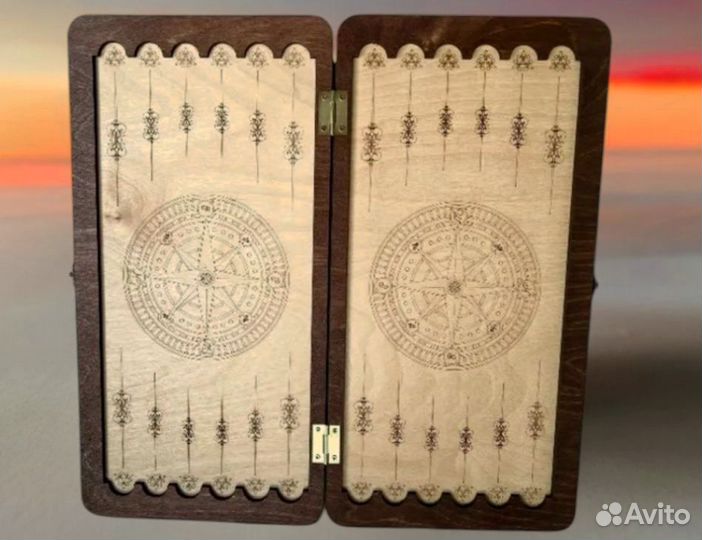 Подарочные нарды 46х48 см