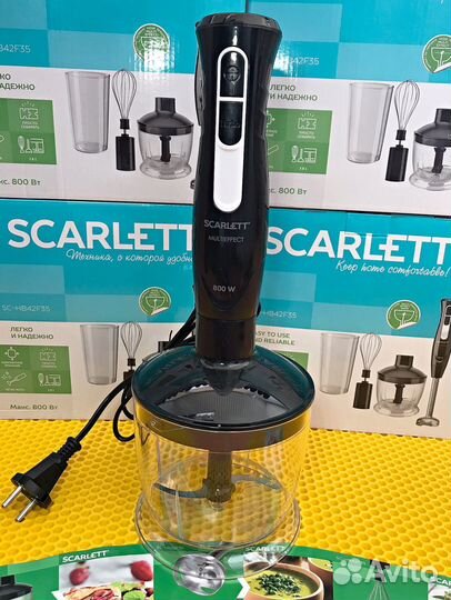 Мощный блендер 4 в 1. Новый