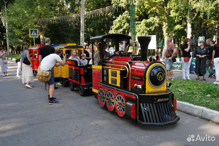 Аренда аттракциона паровозика Wattman на праздник