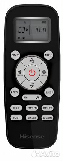 Кондиционер Hisense AS-13HW4svdtg5В Black