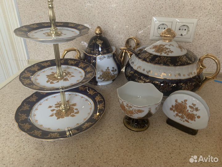 Сервиз столовый чайная ррза