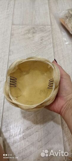 Шиньон на заколке