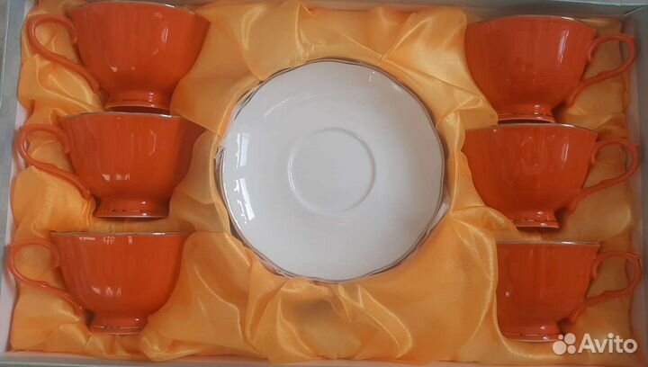 Набор чайный - столовый сервиз на 6 персон, 12 пр