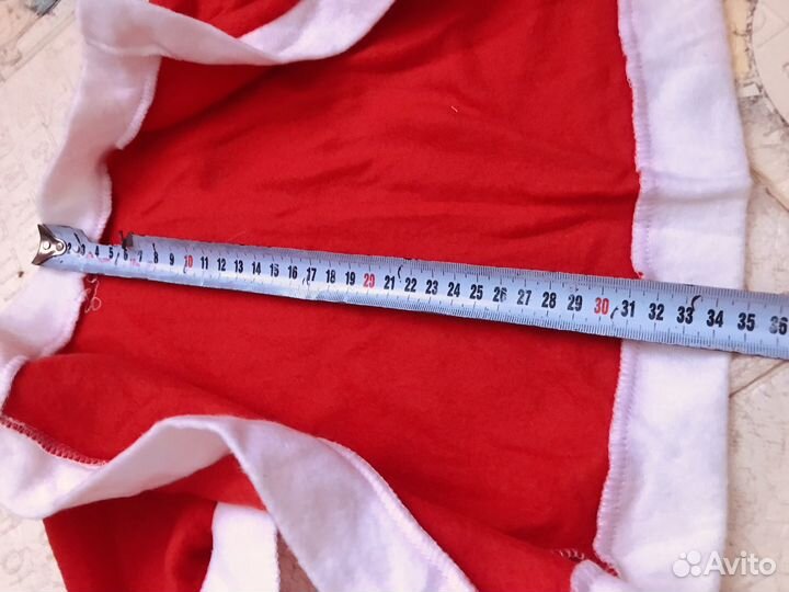 Костюм деда мороза детский