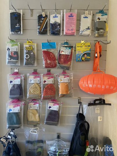 Шапочки детские в бассейн