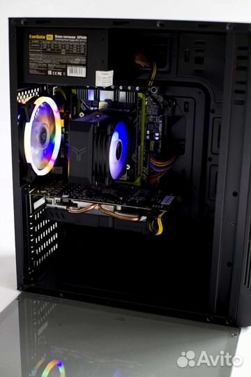 Мощный игровой компьютер, Xeon E5-2630/16gb/Rx580