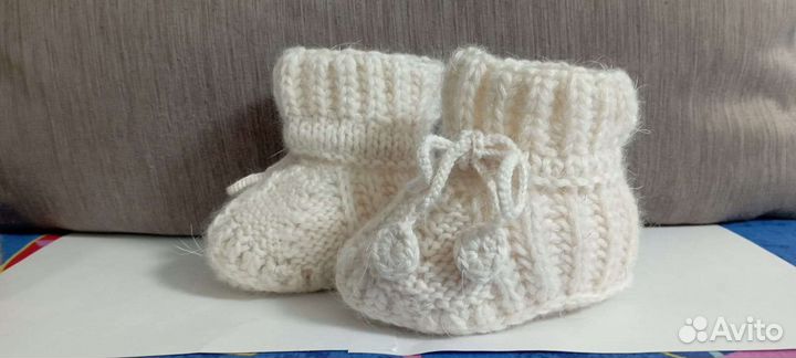 Пинетки и плед