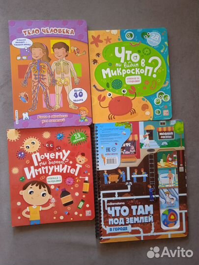 Детские книги с окошками