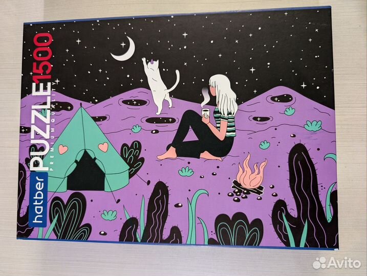 Пазлы hatber 1500