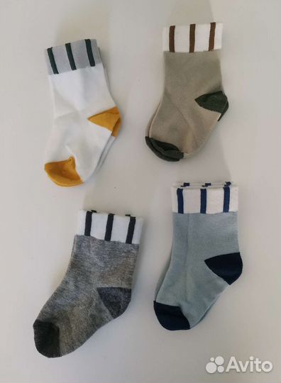 Теплые носки hm, носки хлопок, пинетки reima
