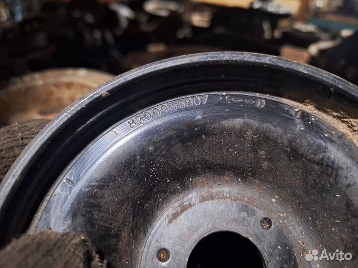 Шкив коленвала Renault logan sandero largus