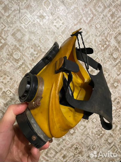 Маска панорамная противогаз ппм-88 Бриз Винтаж бу