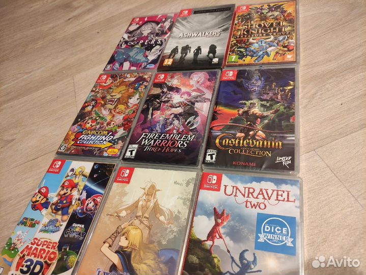Игры для Nintendo Swich (новые, редкие)