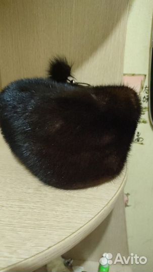 Шапка норковая женская