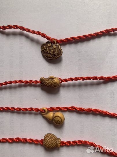 Браслет красная нить