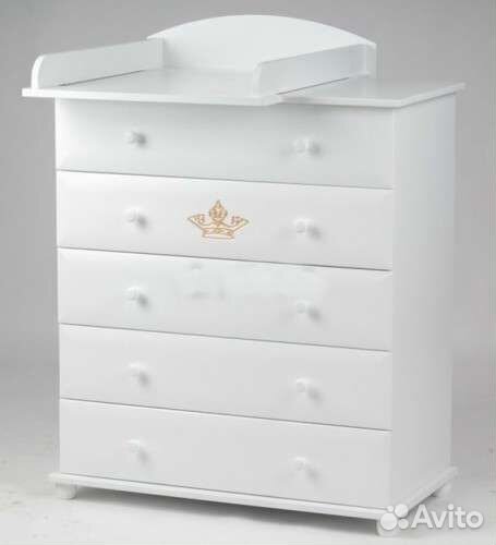 Кроватка корона Лель+комод Лель