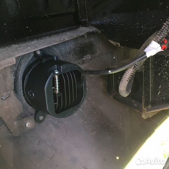 Led туманки птф Газель,Priora, Niva, 2хрежимные60w