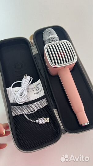 Микрофон для живого вокала tosing G1, розовый