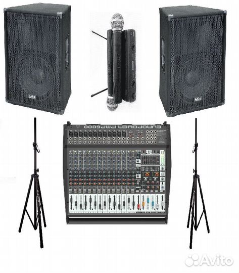 Аренда звукового оборудования, микрофонов, колонок