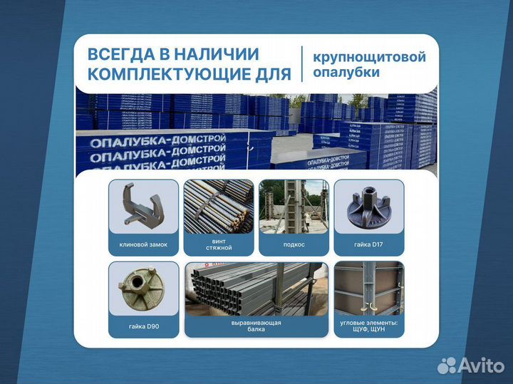 Опалубка стальная для фундамента / Аренда Продажа