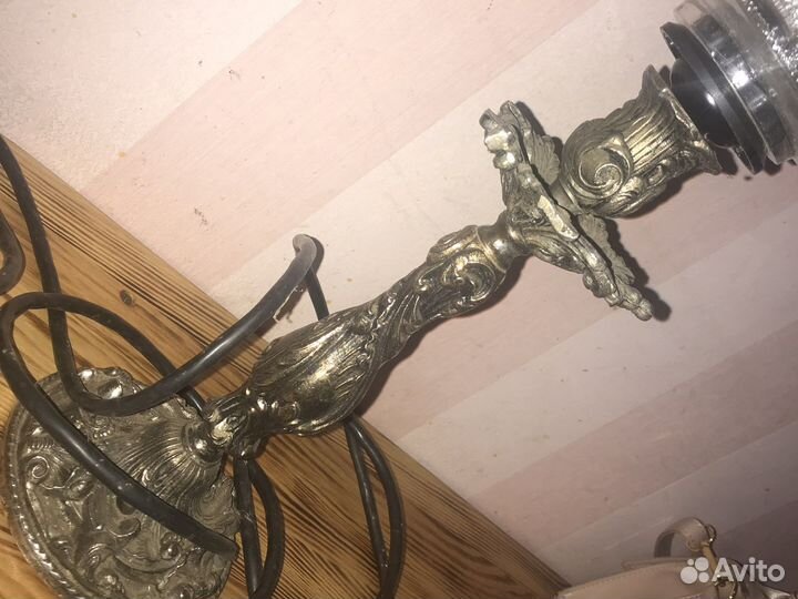 Винтажная настольная лампа