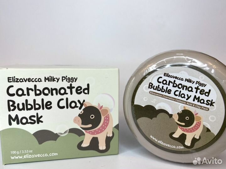 Оригинал Корейская глиняно-пузырьковая маска