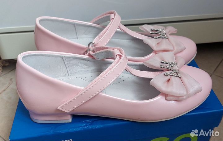Праздничные Туфли для девочки, 34 размер