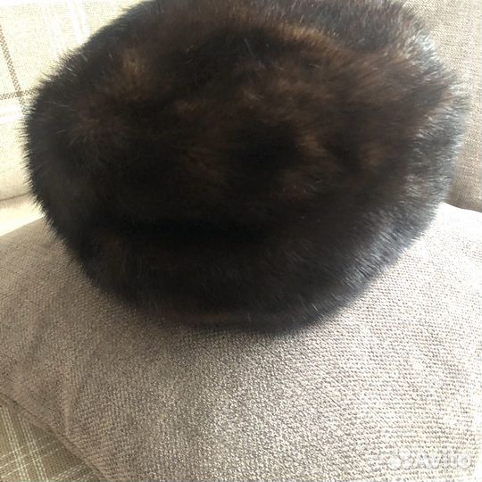 Шапка норковая берет ремень кожаный