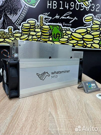 Asic Whatsminer М50 120th новый