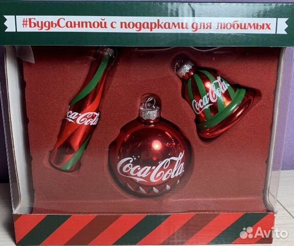 Елочная игрушка Coca Cola