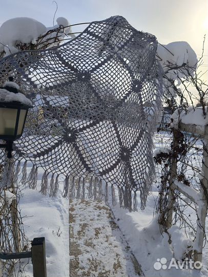 Шаль ажурная