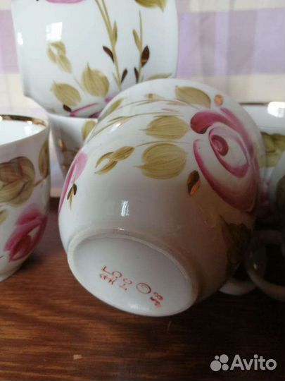 Фарфоровые чашки СССР