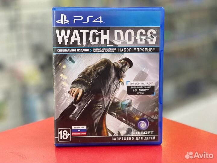 PS4 Watch Dogs cusa-00016 Б/У (Полностью на русско