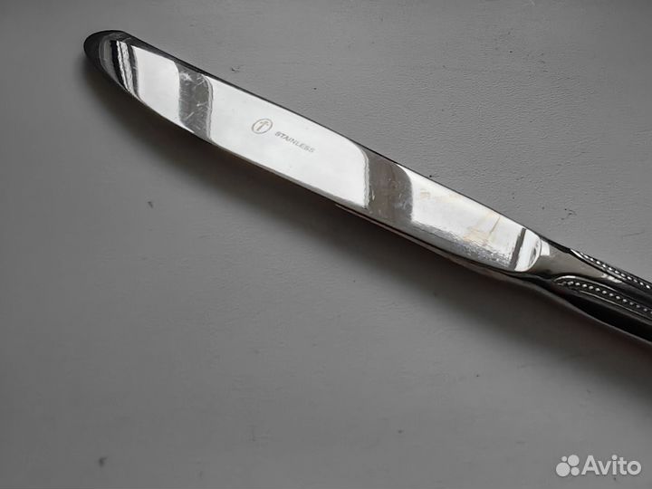 Ножи столовые приборы набор нержавейка 6 шт