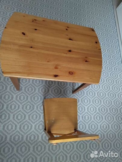 Детский стол и стул