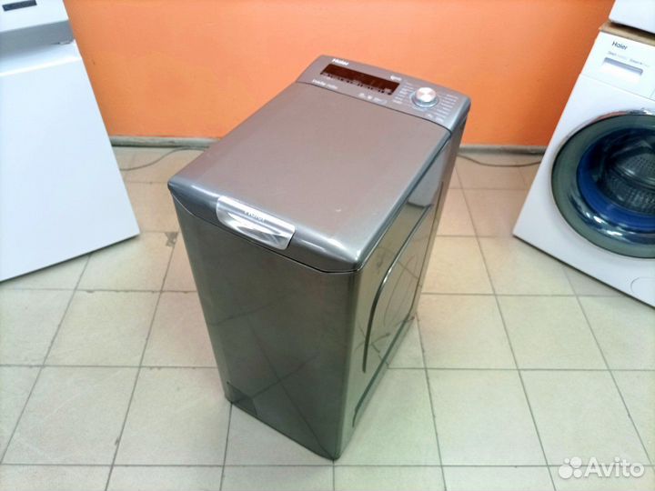 Машина с вертикальной загрузкой бу Haier. Гарантия