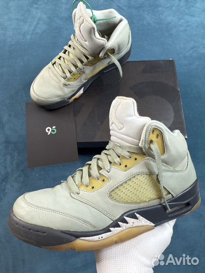 Nike Air Jordan 5 retro jade оригинал