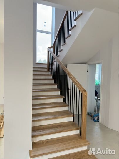 Лестницы в частный дом под ключ. Дизайн. «Лофт»