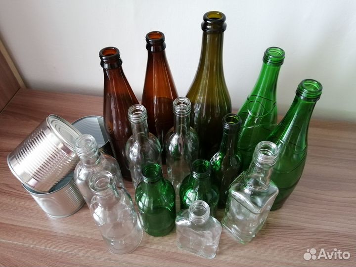Бутылки (стекло)