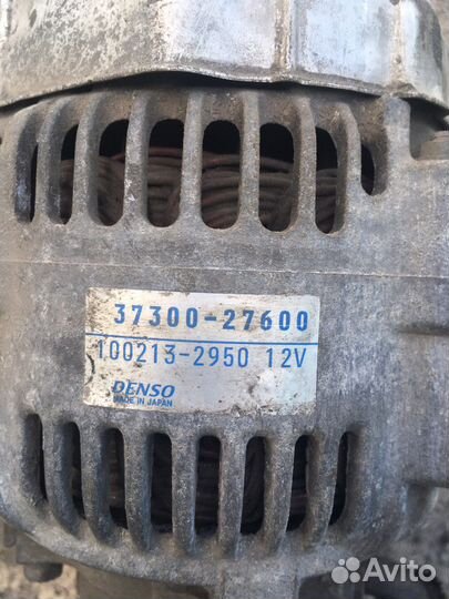 Генератор hyundai matrix