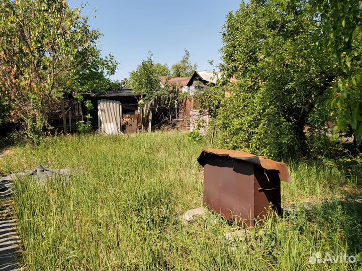 Покос травы триммером