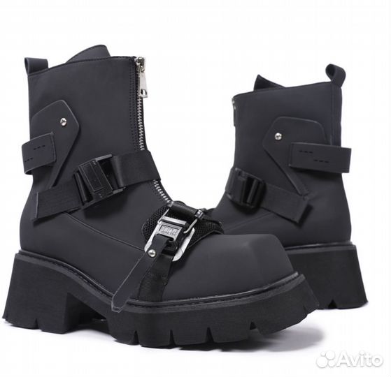 Ботинки Balenciaga type Black and White