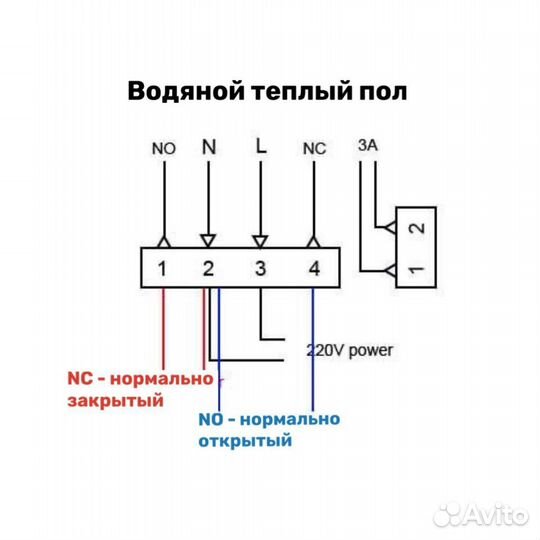 Терморегулятор теплого пола котла конвектора Wi-FI