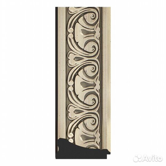 Зеркало Evoform Octagon BY 3848 70x70 барокко сер