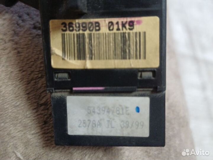 Подрулевой переключатель ниссан премьера р11