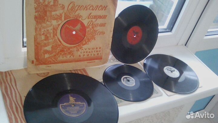 Винилoвые пластинки 1970-80 годов